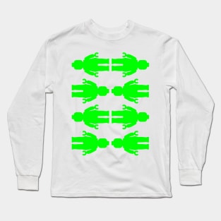 8 x Minifig Stickers Long Sleeve T-Shirt